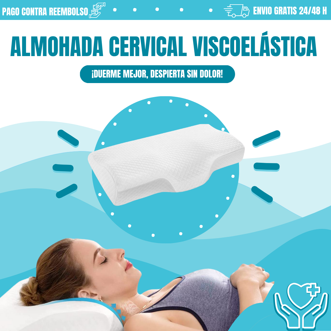 Almohada Cervical Viscoelástica - ViscoPro™
