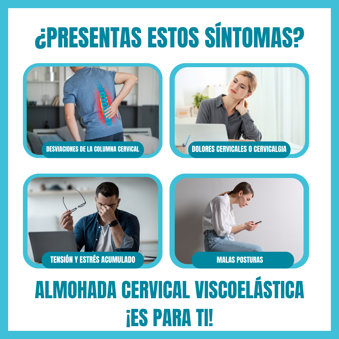 Almohada Cervical Viscoelástica - ViscoPro™