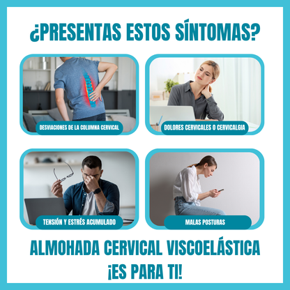 Almohada Cervical Viscoelástica - ViscoPro™