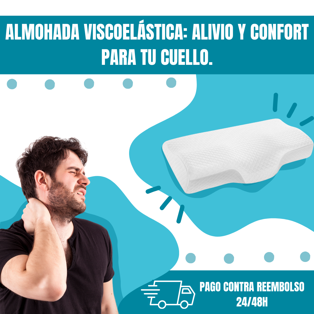 Almohada Cervical Viscoelástica - ViscoPro™