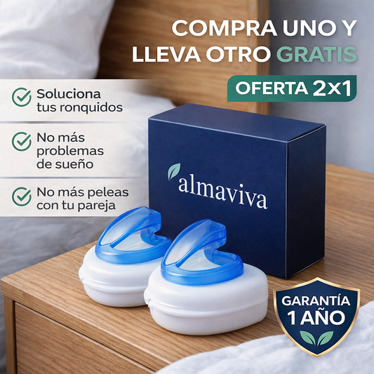 1+1 GRATIS HOY l  La única férula anti-ronquidos que soluciona tus ronquidos y problemas de sueño, evita apneas y recupera tu descanso reparador l 30 noches de prueba