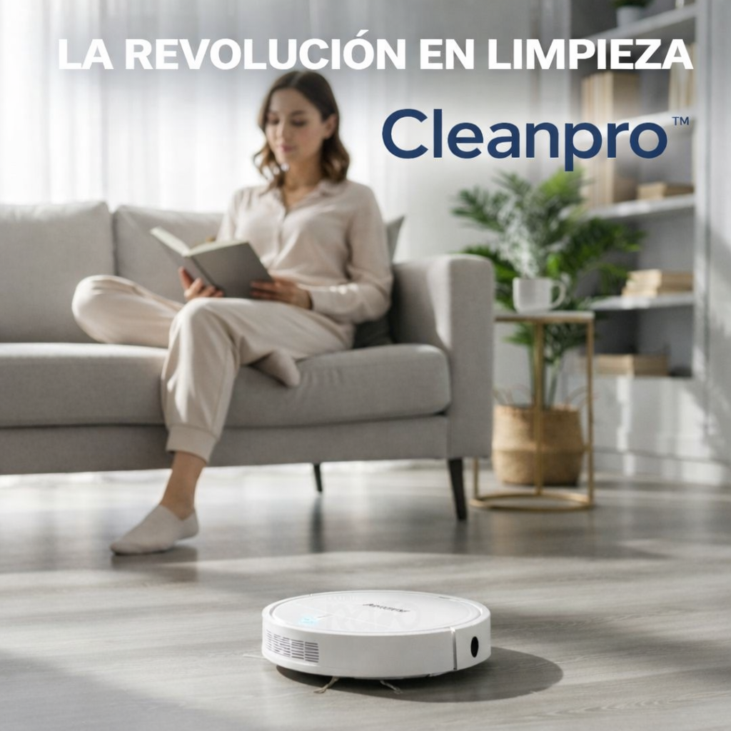 CleanPro™ - El Robot 3 en 1 que lo cambia todo, limpia, barre y friega por ti, cuida tu hogar sin tener que levantarte (30 días de prueba + Garantía 5 años + Regalo HOY))