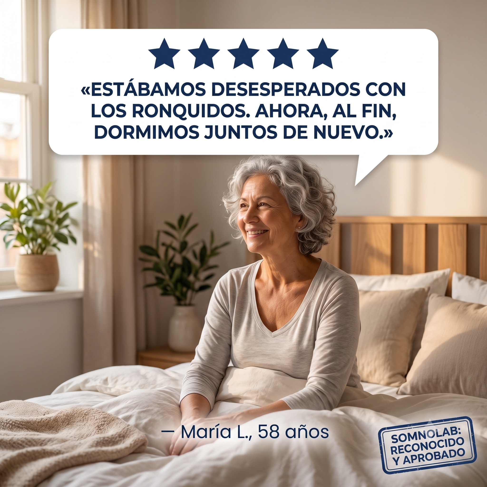 Elimina los ronquidos desde la primera noche – SomnoLab (+ ESTUCHE HIGIÉNICO PROTECTOR DE REGALO)