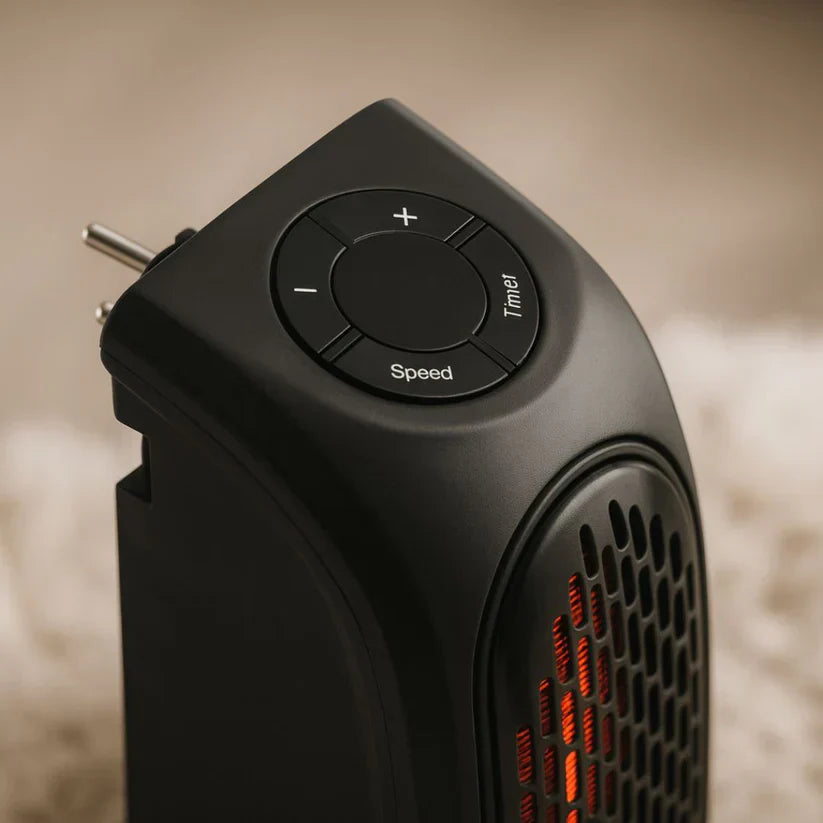 Mini Calefactor de Pared 400W™ – Calor rápido sin ocupar espacio