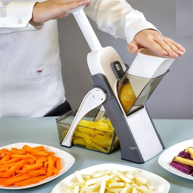 Cortador de Cozinha 8 em 1 - AutoCut™ + Livro Receitas Grátis
